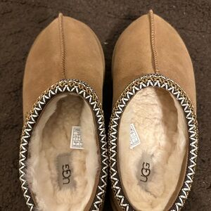 UGG Chestnut Suede Slip-Ons
